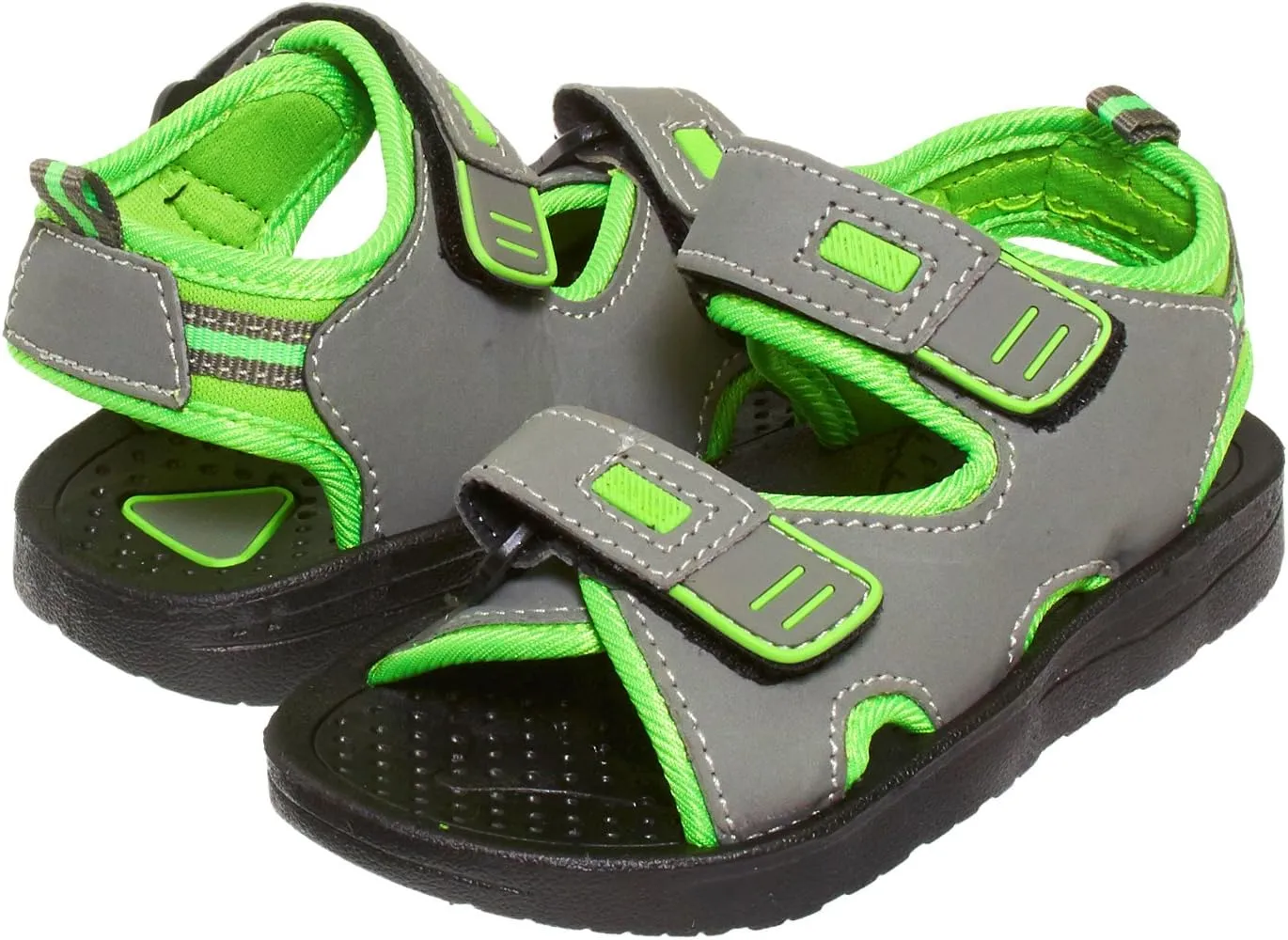Boys Double Strapped Closed-Toe Sport Sandals