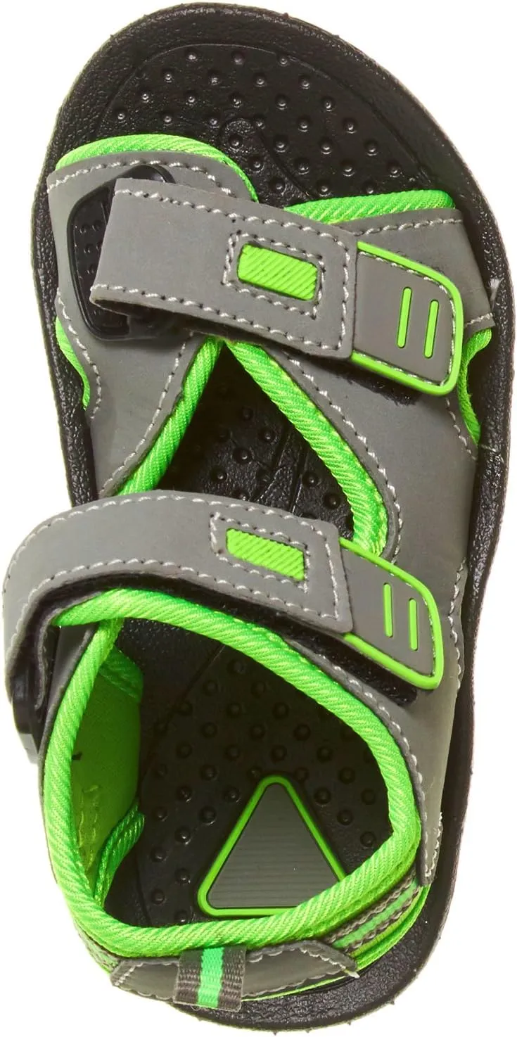 Boys Double Strapped Closed-Toe Sport Sandals