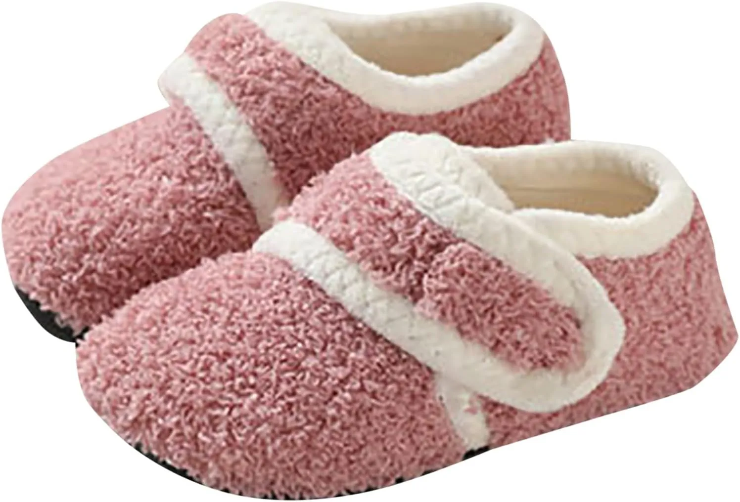 Boys Girls House Slippers Kids Warm Home Shoes Soft Plush Home Indoor Shoes Anti-Slip Booties Non-Slip Plush Slippers