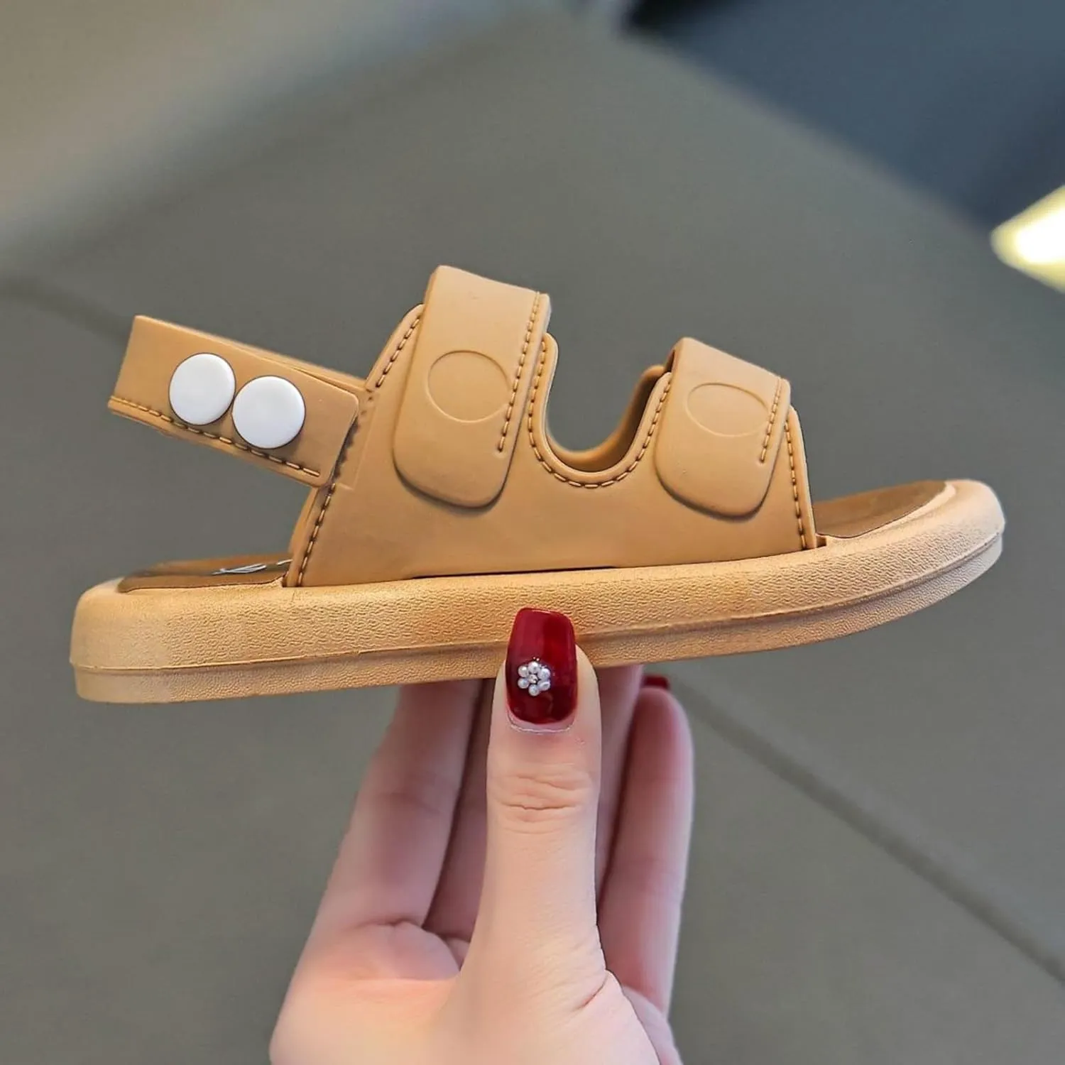 Boys Girls Sandals Children's Sandals Summer Girls Middle And Large Children's Beach Shoes Soft Sole Casual Shoes Boys Baby Open Toe Flat Closed Toe Princess Costume Summer Dress