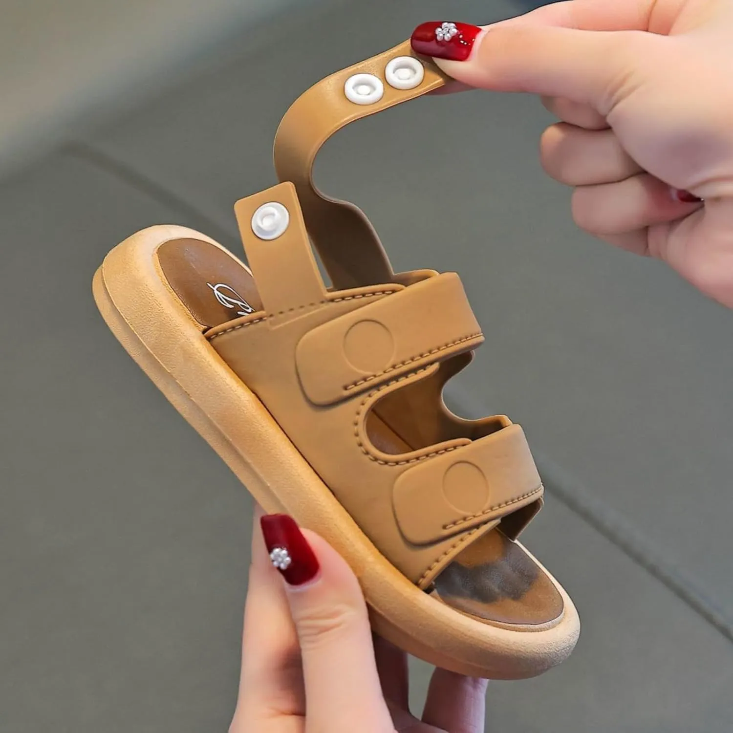 Boys Girls Sandals Children's Sandals Summer Girls Middle And Large Children's Beach Shoes Soft Sole Casual Shoes Boys Baby Open Toe Flat Closed Toe Princess Costume Summer Dress