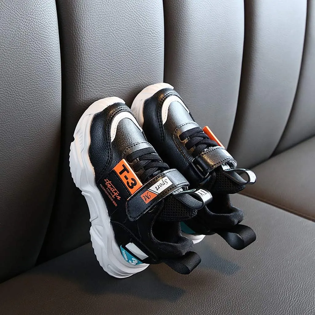 Boys' Sneakers Shoes Sports Lightweight Neutral Fashion Children's Casual Shoes Outdoor Baby Walking Shoes for Babies