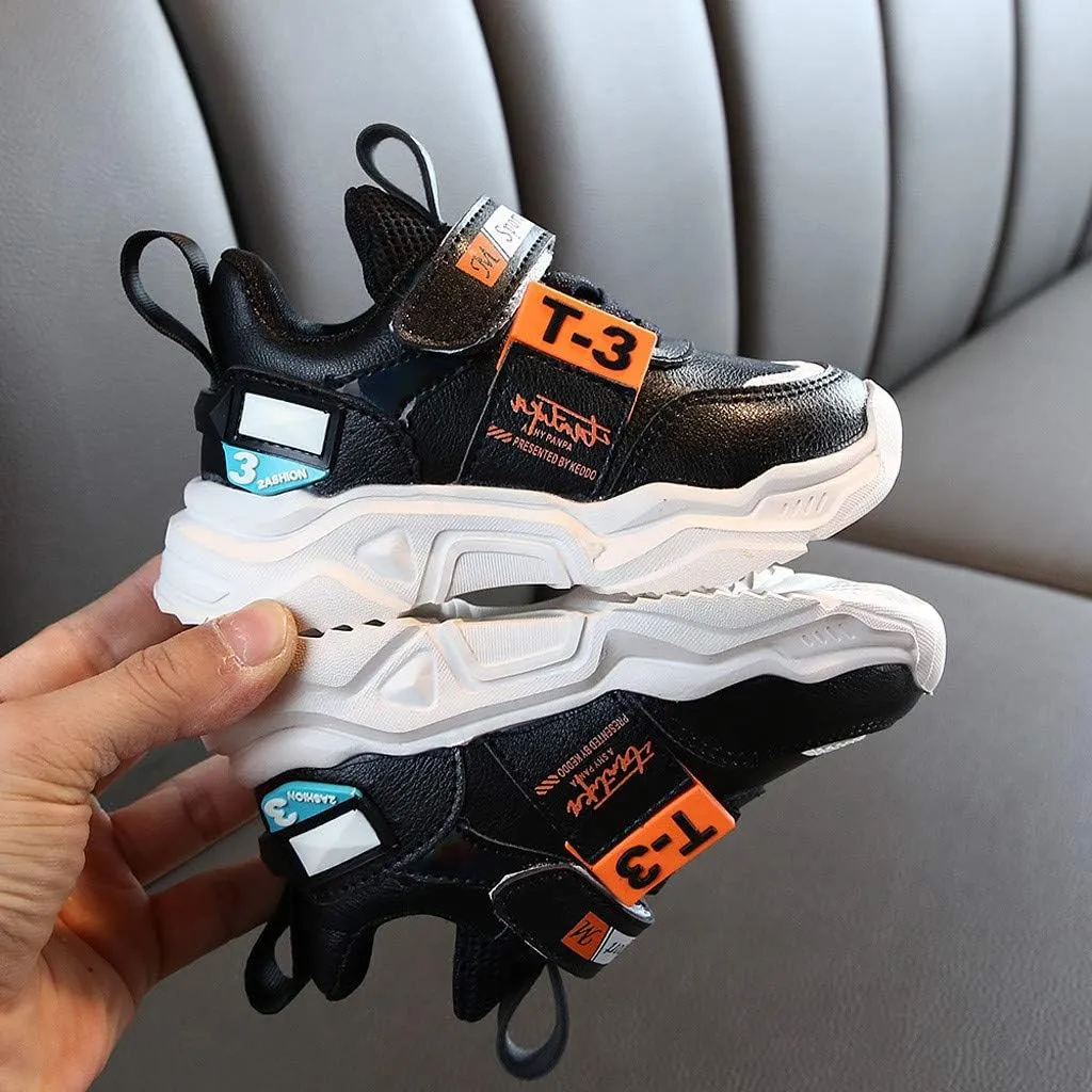Boys' Sneakers Shoes Sports Lightweight Neutral Fashion Children's Casual Shoes Outdoor Baby Walking Shoes for Babies