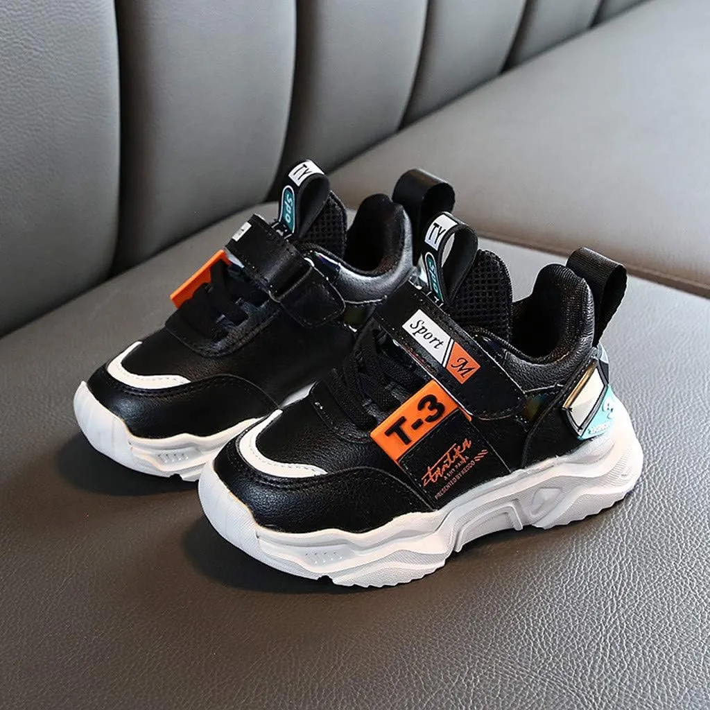 Boys' Sneakers Shoes Sports Lightweight Neutral Fashion Children's Casual Shoes Outdoor Baby Walking Shoes for Babies