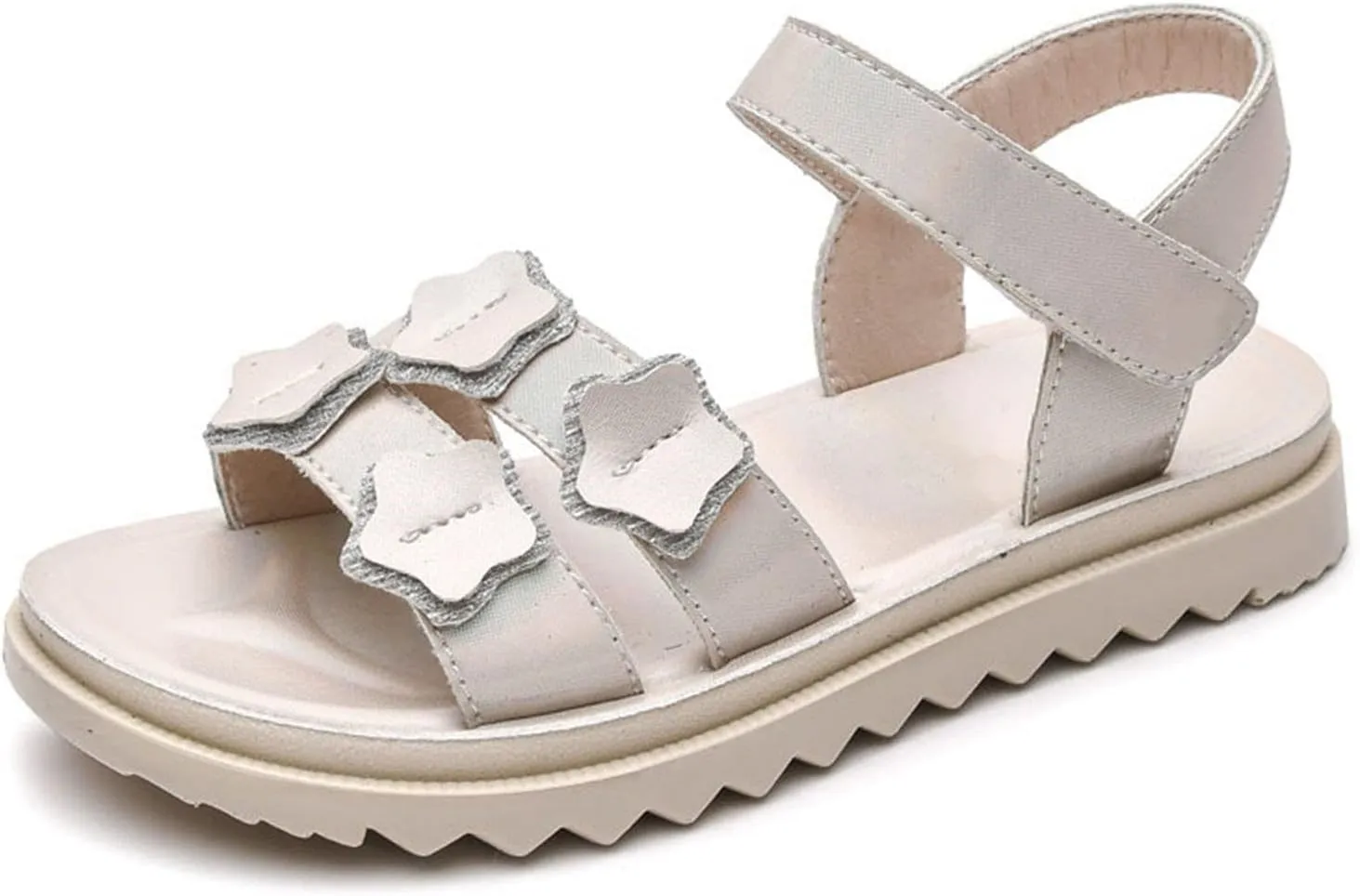 Children Autumn Shoes Toddler Girls Summer Outdoor Closed Toe Soft Rubber Sole Beach Shoes Dress Princess
