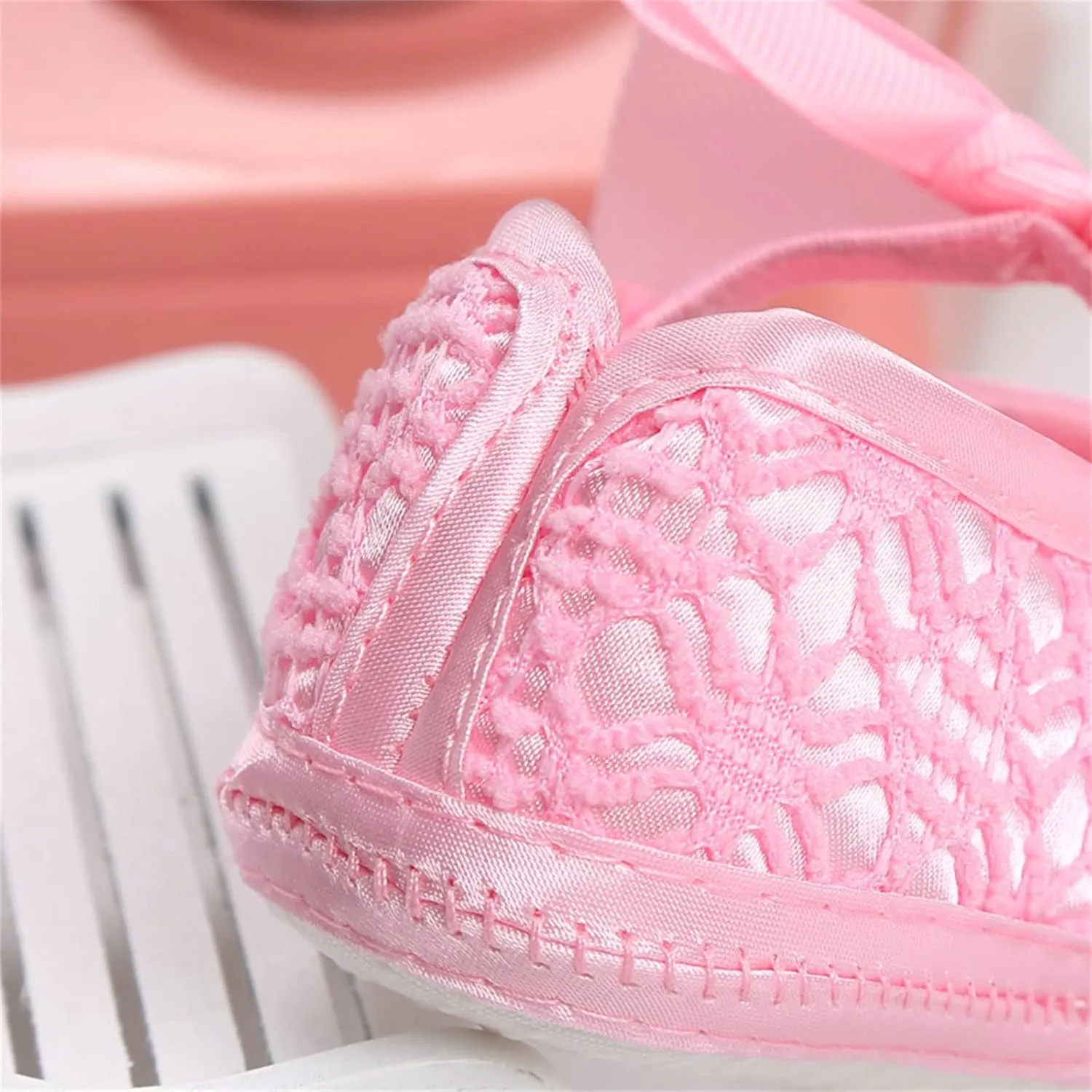 Children Infant Toddler Shoes Spring and Summer Girls Floor Sports Shoes Elastic Belt Slip On Children's Shoes Girls