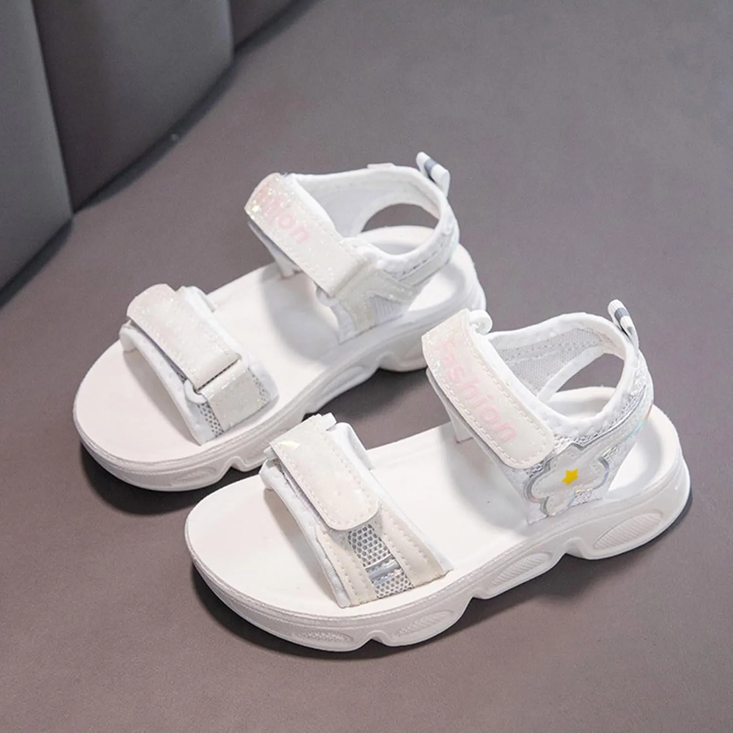Children Shoes Comfortable Thick Soled Sandals Outdoor Beach Casual Sandals Baby Girl Shoes 3-6 Months