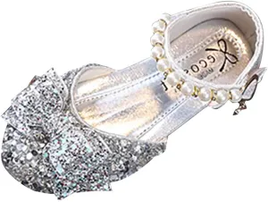 Children Soft Sole Shoes Toddler Baby Casual Princess Dress Shoes Comfortable Flat Outdoor Girls Rhinestones