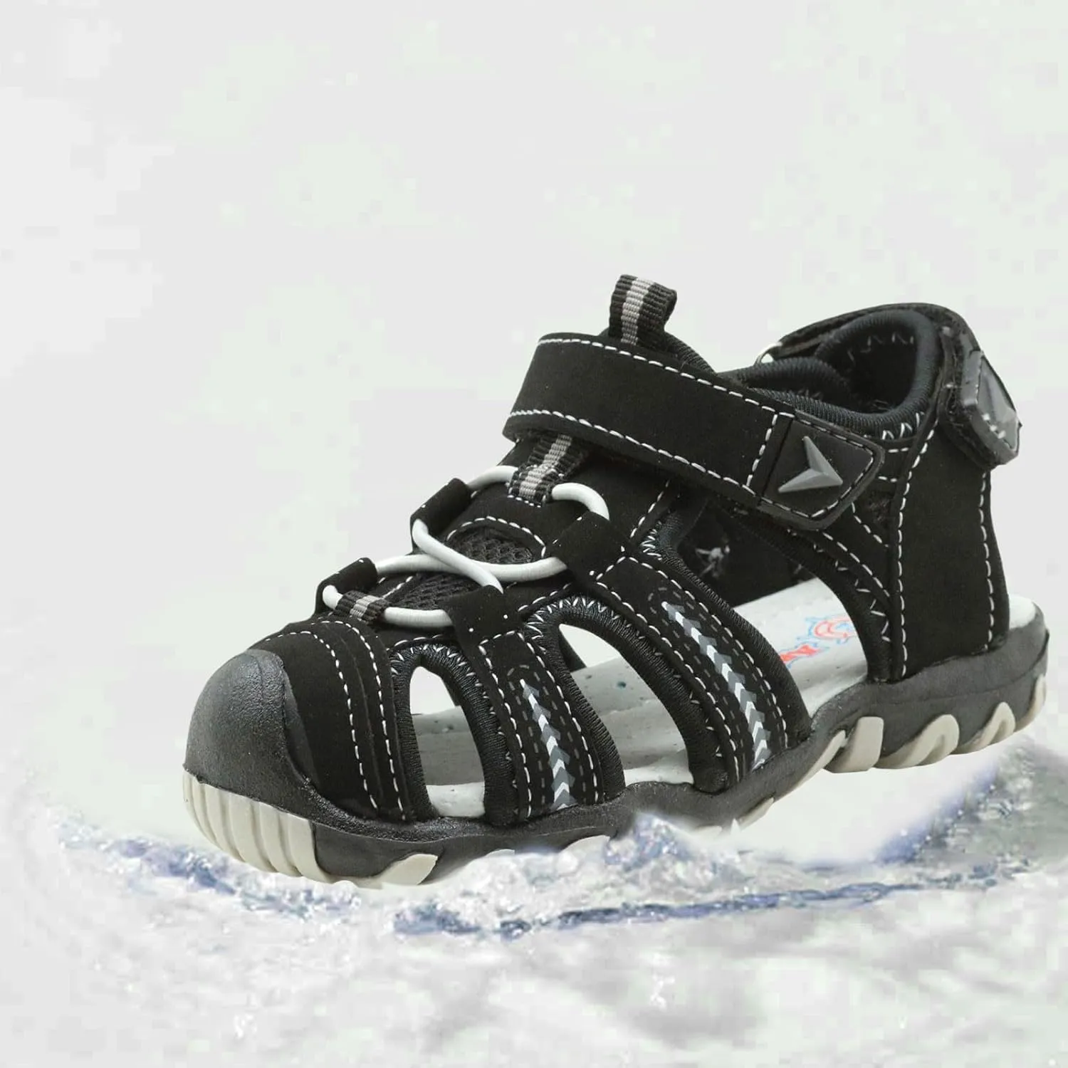 Children's Boys Girls' Soft Sole Open Toe Sports Beach Sandals Front And Rear Bag Non Slip Breathable Beach Shoes