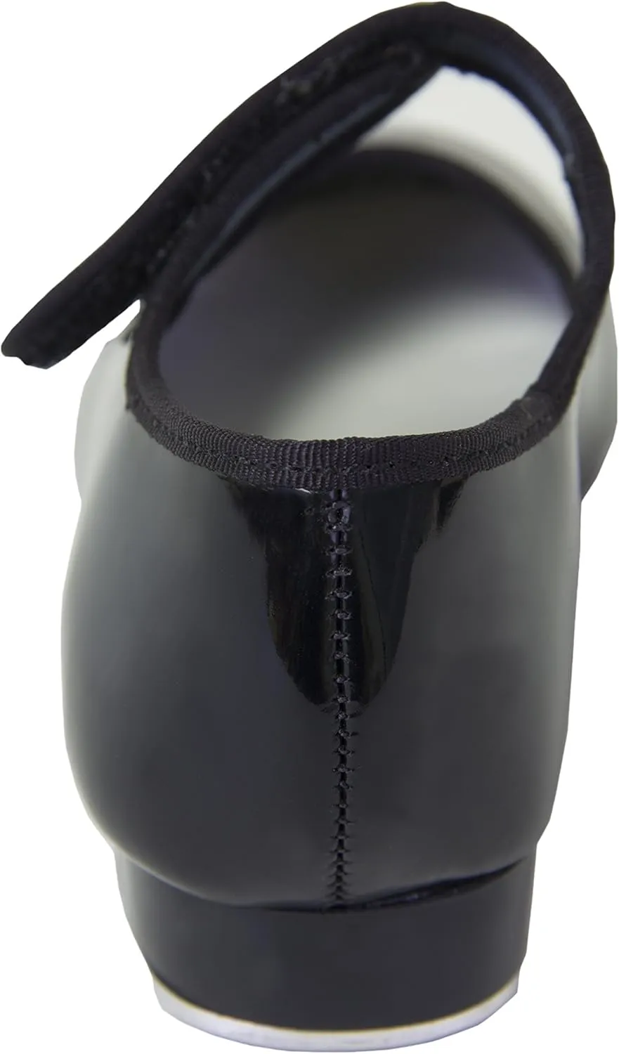 Danz N Motion Danshuz Toddler/Child Black-Patent Hook and Loop Touch Closure Tap Shoes