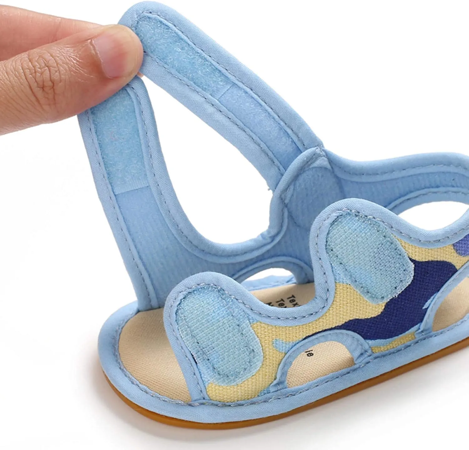 EnJoCho Baby Girls Boys Camouflage Sandals Soft Anti-Slip Rubber Sole Infant Summer Outdoor Shoes Toddler First Walkers
