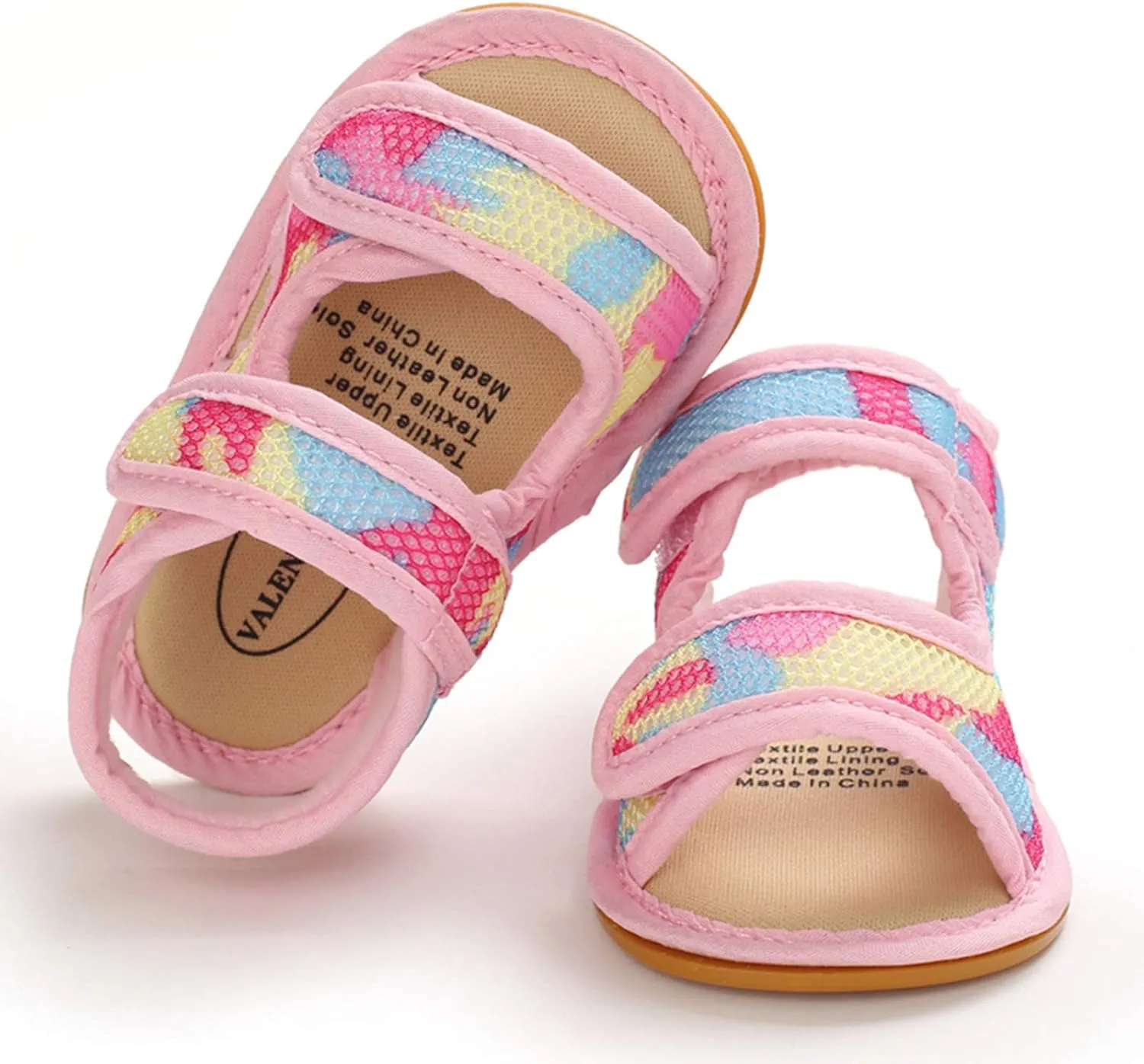 EnJoCho Baby Girls Boys Camouflage Sandals Soft Anti-Slip Rubber Sole Infant Summer Outdoor Shoes Toddler First Walkers