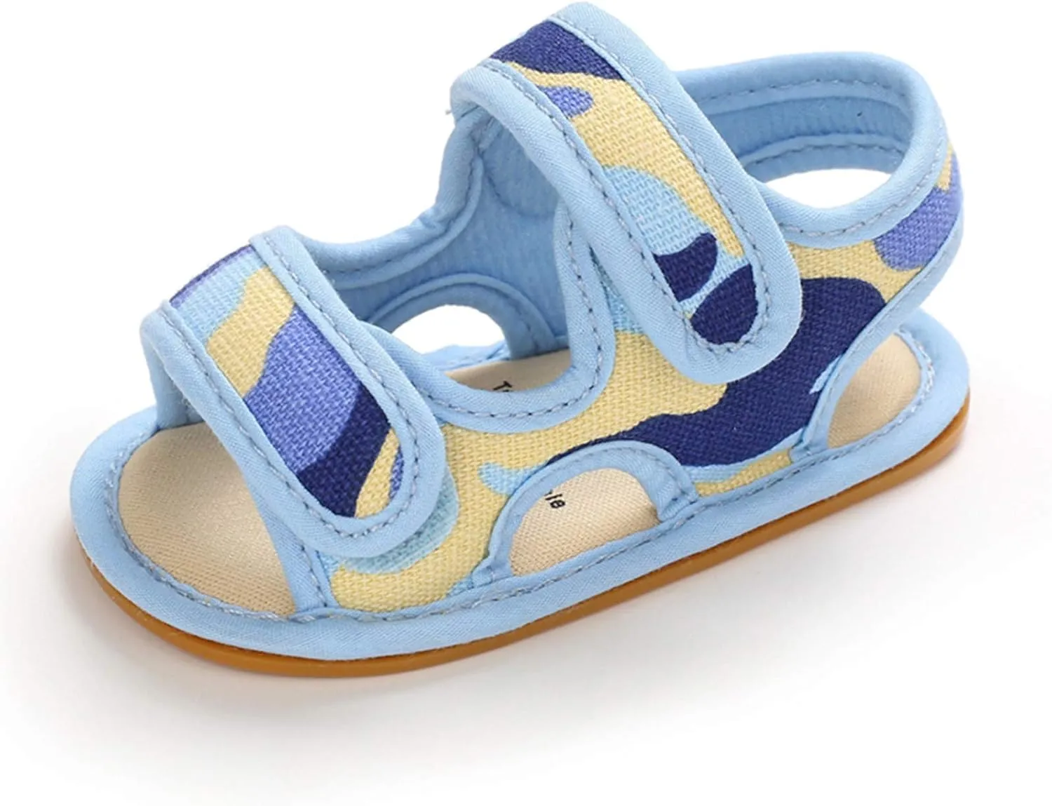 EnJoCho Baby Girls Boys Camouflage Sandals Soft Anti-Slip Rubber Sole Infant Summer Outdoor Shoes Toddler First Walkers