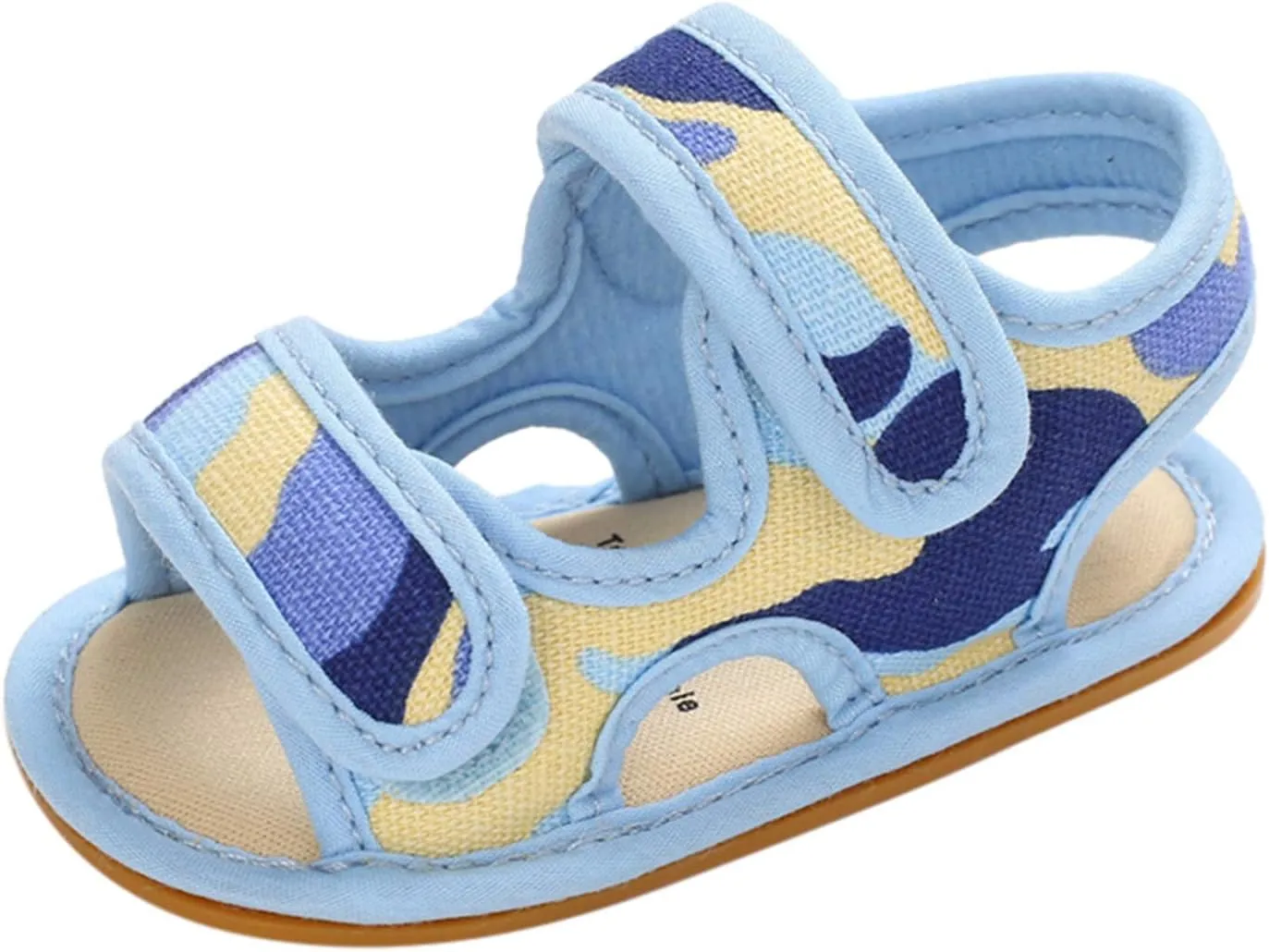 EnJoCho Baby Girls Boys Camouflage Sandals Soft Anti-Slip Rubber Sole Infant Summer Outdoor Shoes Toddler First Walkers
