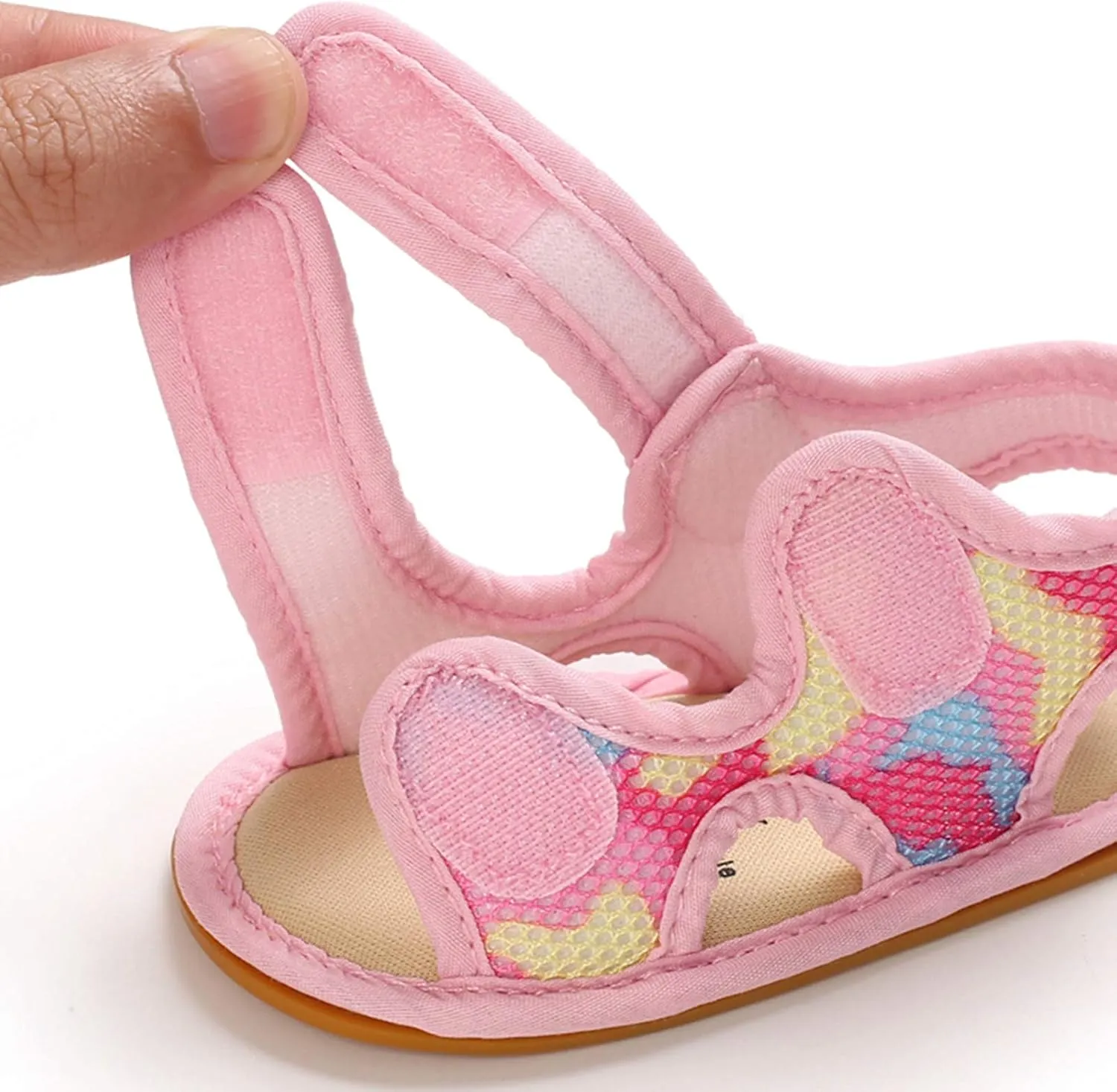 EnJoCho Baby Girls Boys Camouflage Sandals Soft Anti-Slip Rubber Sole Infant Summer Outdoor Shoes Toddler First Walkers