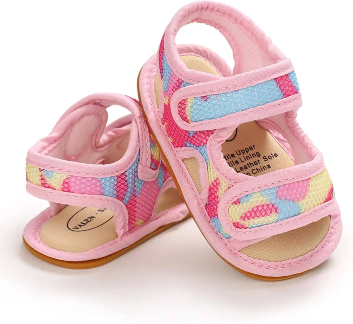 EnJoCho Baby Girls Boys Camouflage Sandals Soft Anti-Slip Rubber Sole Infant Summer Outdoor Shoes Toddler First Walkers