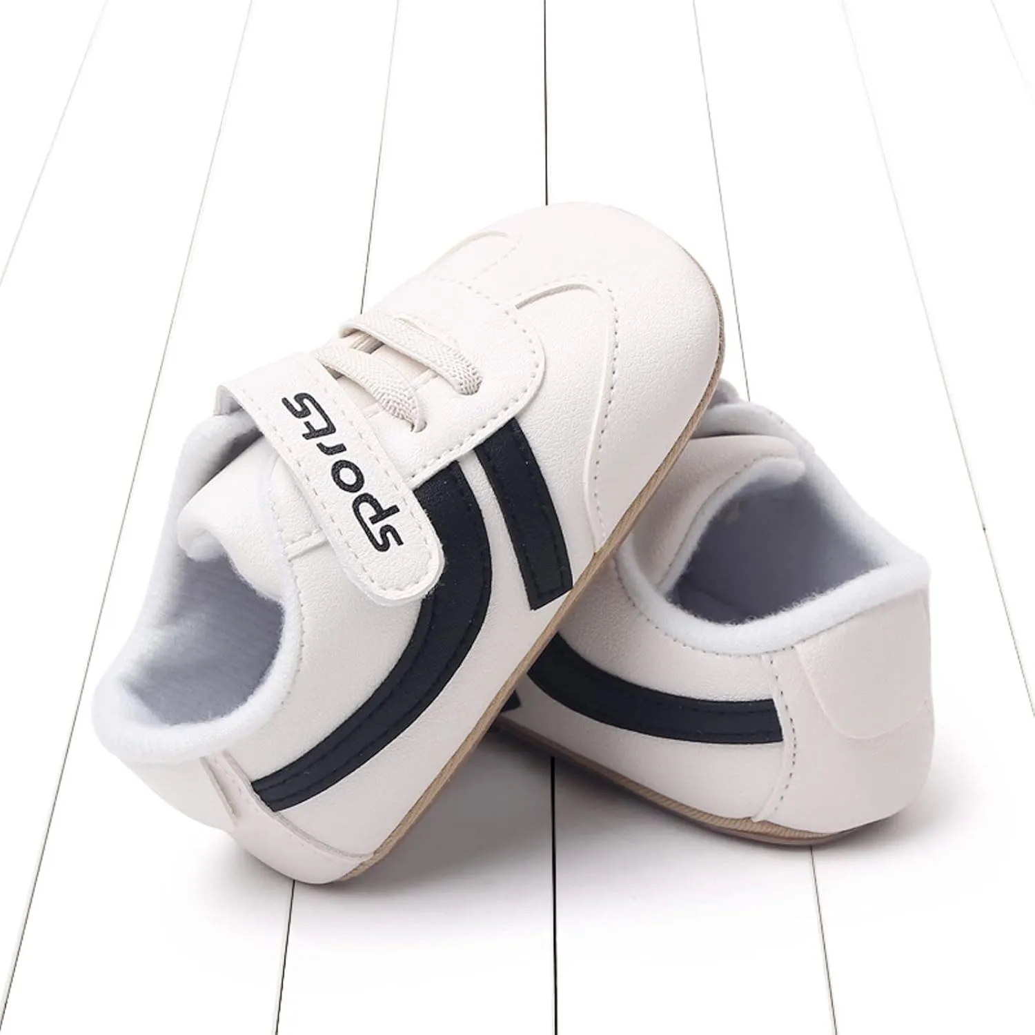 Fashion Summer Children Infant Toddler Shoes Boys and Girls Sports Shoes Flat Sole Non Slip Lightweight Colorblock Hook Loop Boots