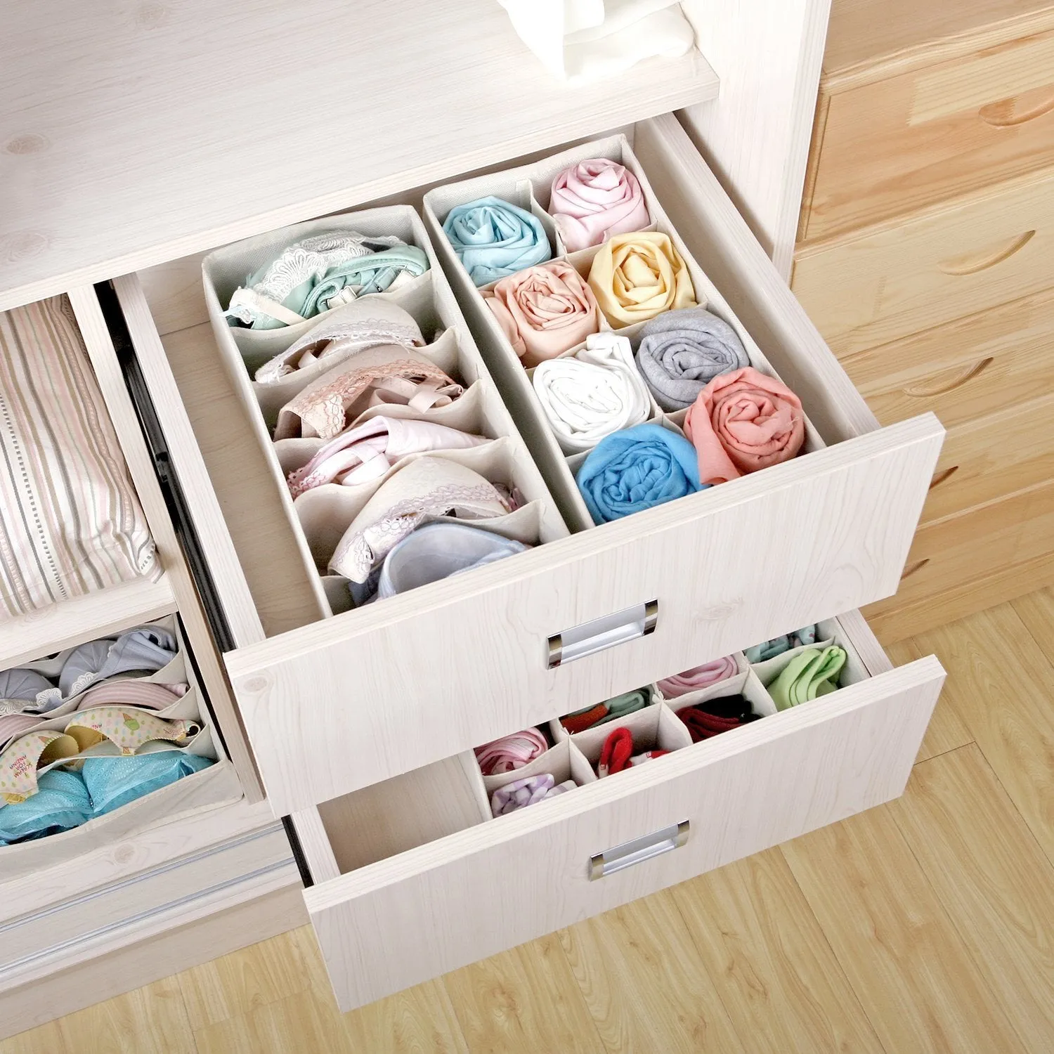 Foldable Closet Underwear Organizer (4 PCS)