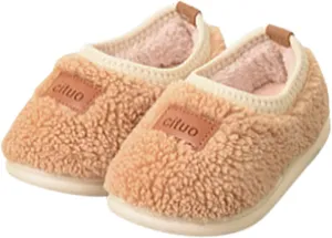 Girl Shoes for Toddlers Childrens Girl Cotton Shoes Solid Color Fashion Soft Sole Winter Hot Chocolate Toddler Shoes