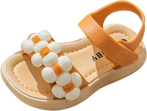 Girls Light Up Shoes Summer Princess Fashion Soft Sole Children Girls Baby Beach Sandals Size 11 Toddler Girl Shoes