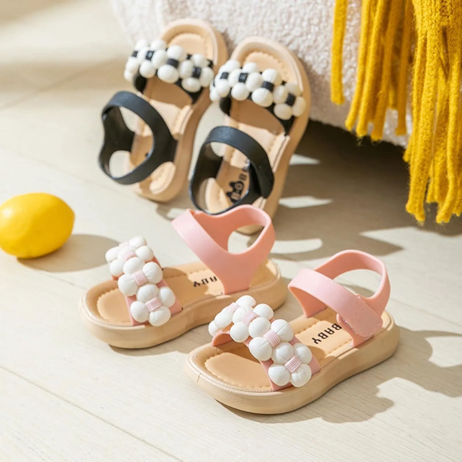 Girls Light Up Shoes Summer Princess Fashion Soft Sole Children Girls Baby Beach Sandals Size 11 Toddler Girl Shoes