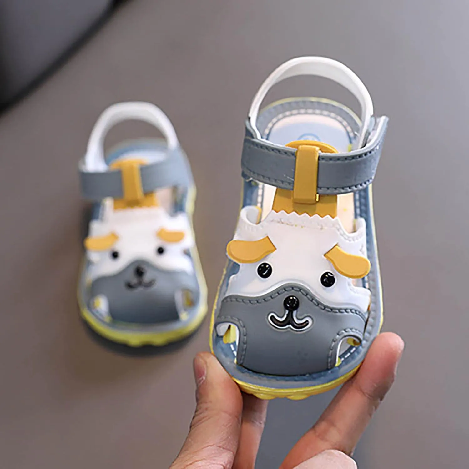 Girls Sandals Kids Girls Walkers Sandals Soft Rubber Sole Non Slip Summer Baby Shoes Toddler Girls Slipper Boots
