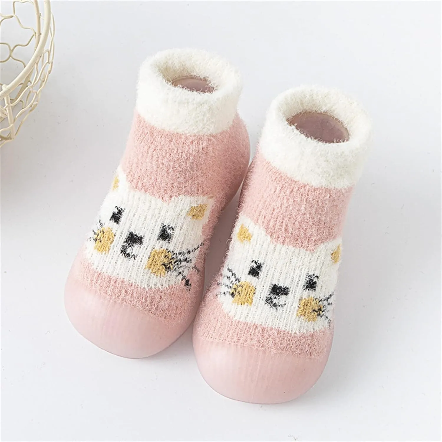 Girls Shoes Toddler Kids Infant Newborn Baby Boys Girls Shoes First Cute Cartoon Warm First Walking