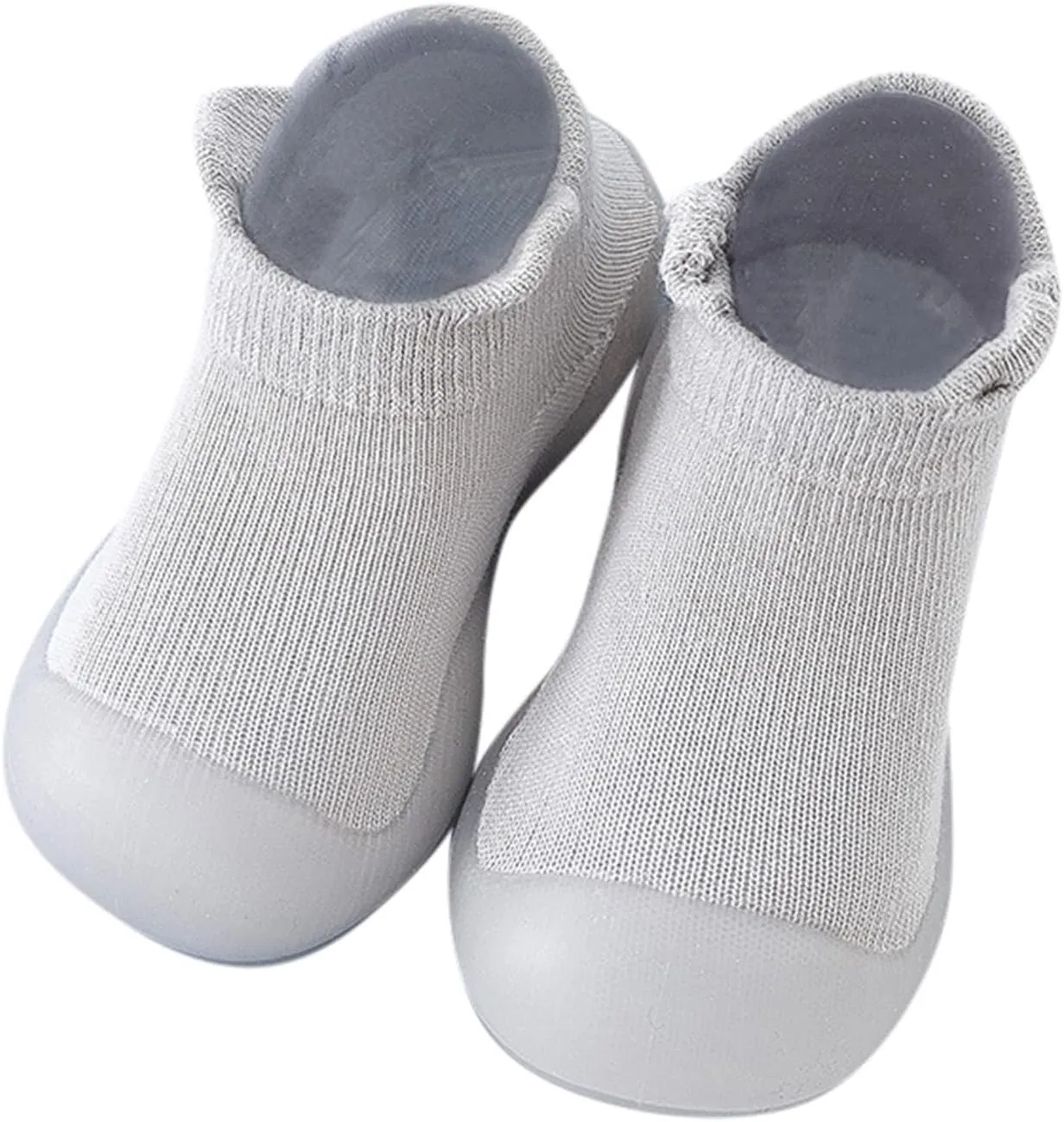 Girls Size 11 Tennis Shoes Toddler Kids Infant Newborn Baby Boys Girls Shoes Solid Ruffled Soft Soles First Walkers (Grey, 18 Infant)