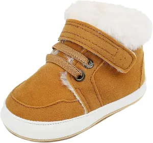 Girls Slip on Shoes Infant Babys Fashion Autumn Winter Boys High Top Cotton Shoes Toddler Shoes