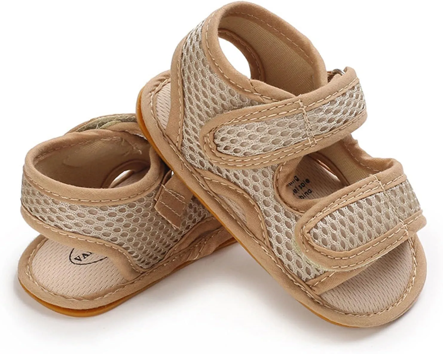 Infant Baby Boys Girls Beach Sandals Non Slip Soft Rubber Sole Toddler Outdoor Open-Toe First Walker Shoes