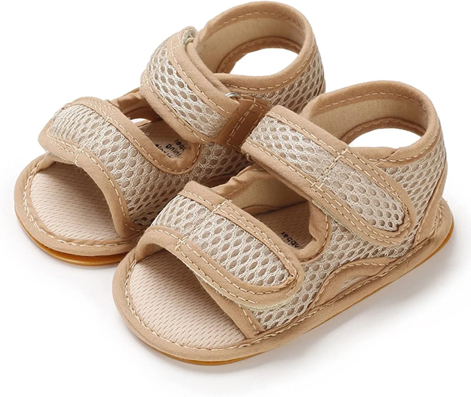 Infant Baby Boys Girls Beach Sandals Non Slip Soft Rubber Sole Toddler Outdoor Open-Toe First Walker Shoes