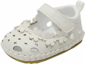 Infant Baby Girls Shoes Soft Sole Princess Wedding Dress Mary Jane Newborn Light Baby Sneaker Shoes Shoes Infant Size 5