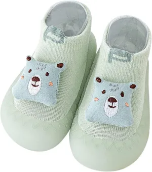 Infant Cute Cartoon Socks Shoes Toddler Warm Shoes The Floor Socks Non Slip Casual Shoes Baby Walking Shoes