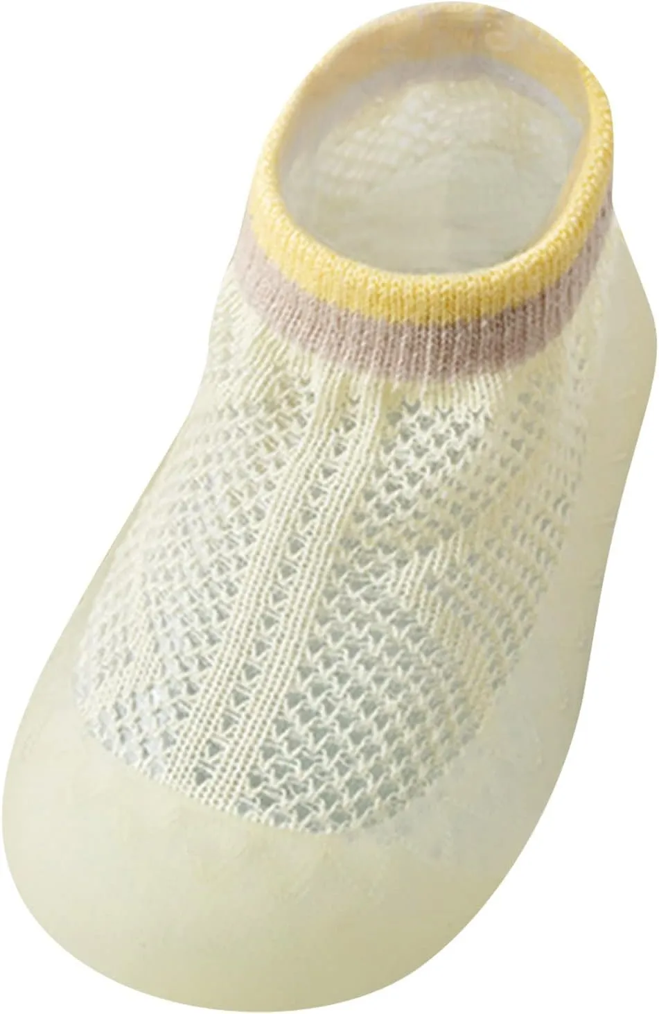 Infant Four Season Socks Shoes Sole Shoes Soft Toddler 0 to 36Months Socks Anklet Summer Solid Baby Rubber