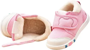 Infant Girls Boys Sports Shoes Fall and Winter Soft Bottom Non Slip Cotton Shoes Lightweight Toddler Canvas Shoes