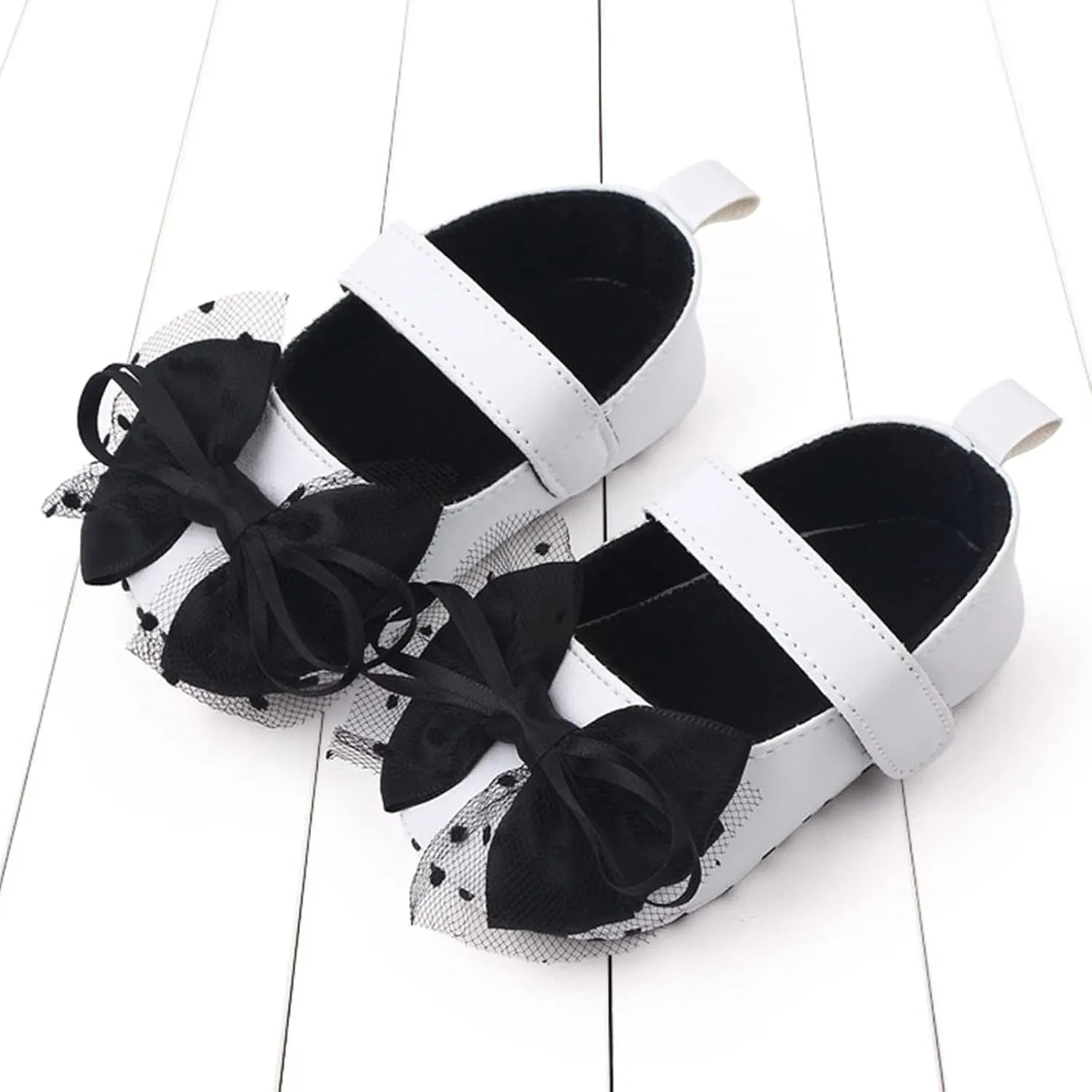 Infant Toddler Shoes Soft Sole Bow Hook Loop Casual Shoes Princess Shoes Toddler Shoes Boots Toddler