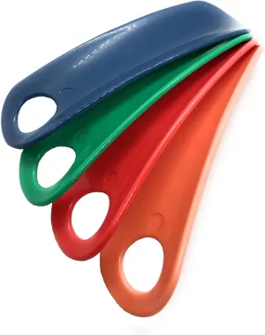 J&C Brands Shoehorn For Kids | Makes Putting On Your Kids Shoes Easy | Great Gift Idea | 4 Pack!