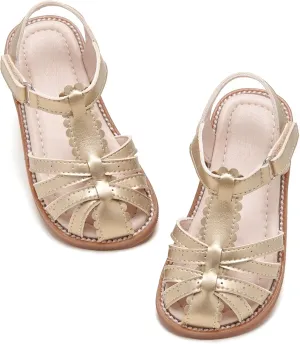 Kiderence Toddler Girls Sandals Little Girls Kids Summer Shoes Toddler Sandals