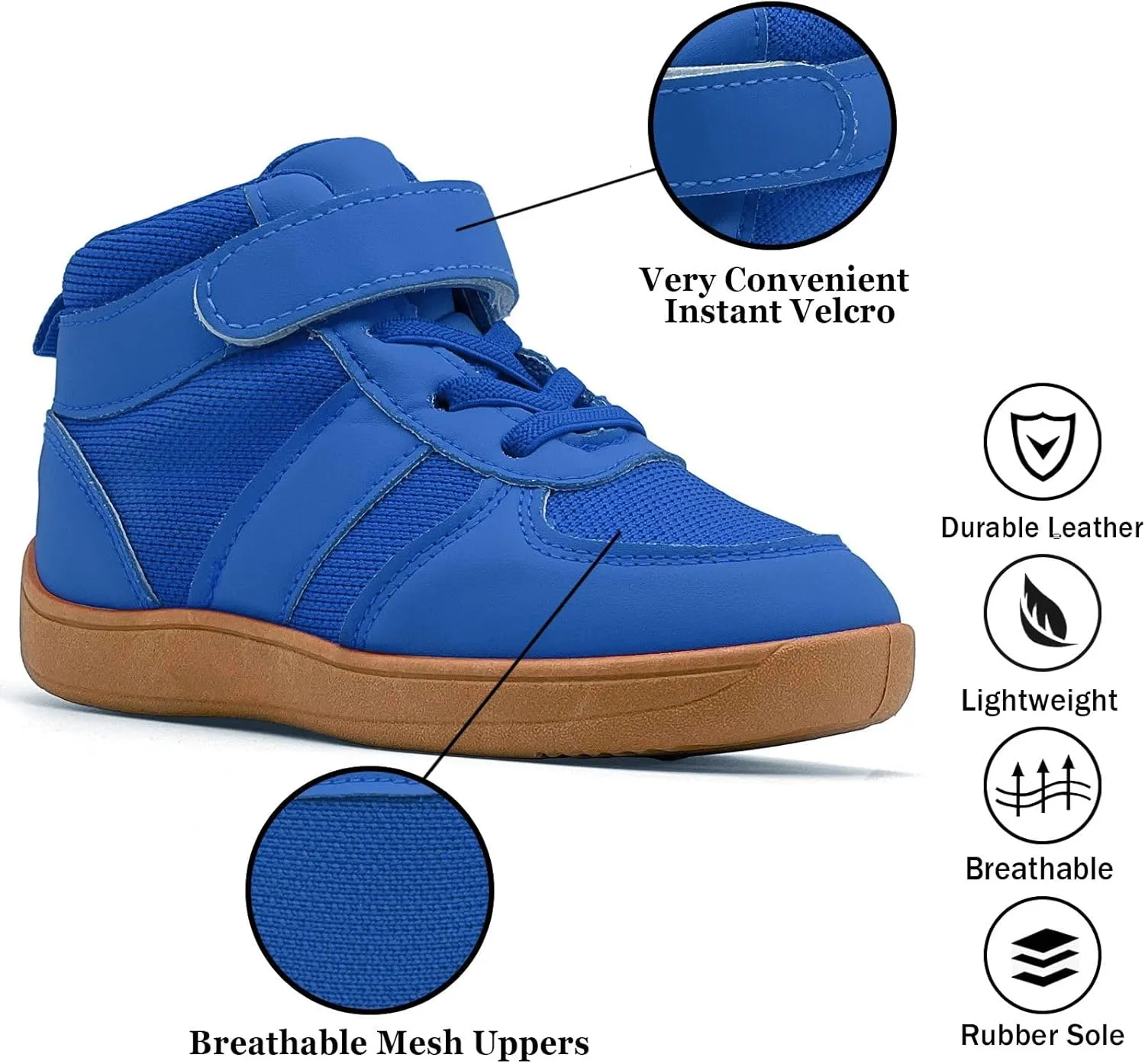 Kids Barefoot Wide Toe Shoes High Top Wrestling Boxing Shoes Comfort Hiking Boots Comfort Zero Drop Minimalist Sneaker for Little Big Kid
