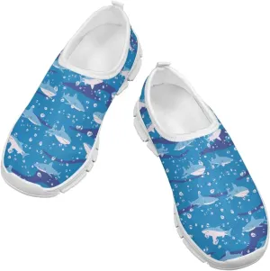 Kids Boys Girls Wide Barefoot Shoes Lightweight Slip-On Baby First Walker Sneakers Soft Anti-Slip Shoe for Party Size 11-15 White Sole