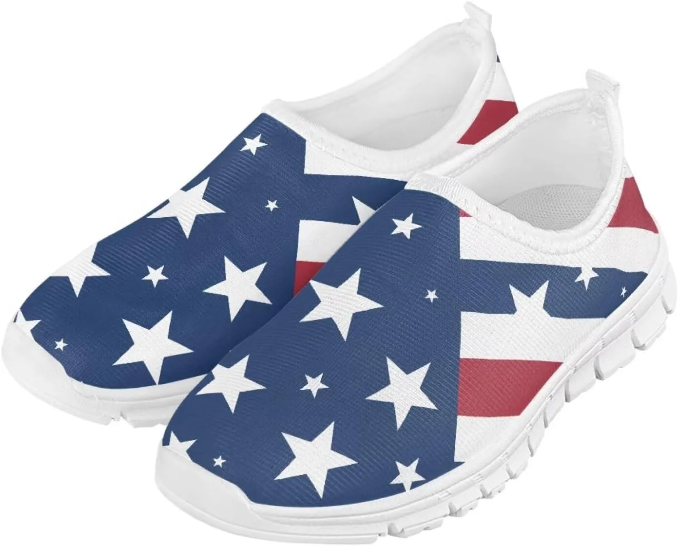 Kids Boys Girls Wide Barefoot Shoes Lightweight Slip-On Baby First Walker Sneakers Soft Anti-Slip Shoe for Party Size 11-15 White Sole