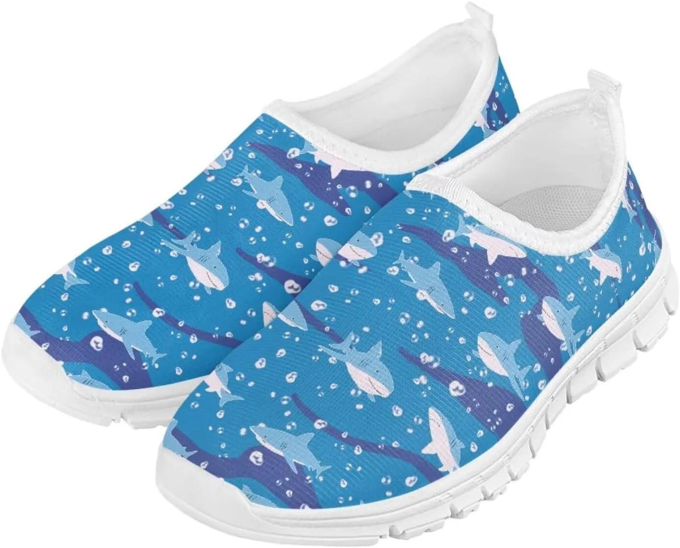 Kids Boys Girls Wide Barefoot Shoes Lightweight Slip-On Baby First Walker Sneakers Soft Anti-Slip Shoe for Party Size 11-15 White Sole