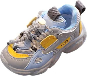 Kids Girls Sports Shoes Casual Single Shoes First Walkers Shoes Summer Outdoor Soft Breathable Sports Shoes Girl Wedges