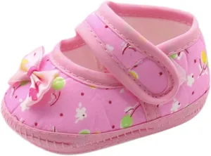Kids Shoes Bow Girls Infant Shoes Baby Soft Sole Casual Warm Prewalker Baby Shoes Gifts