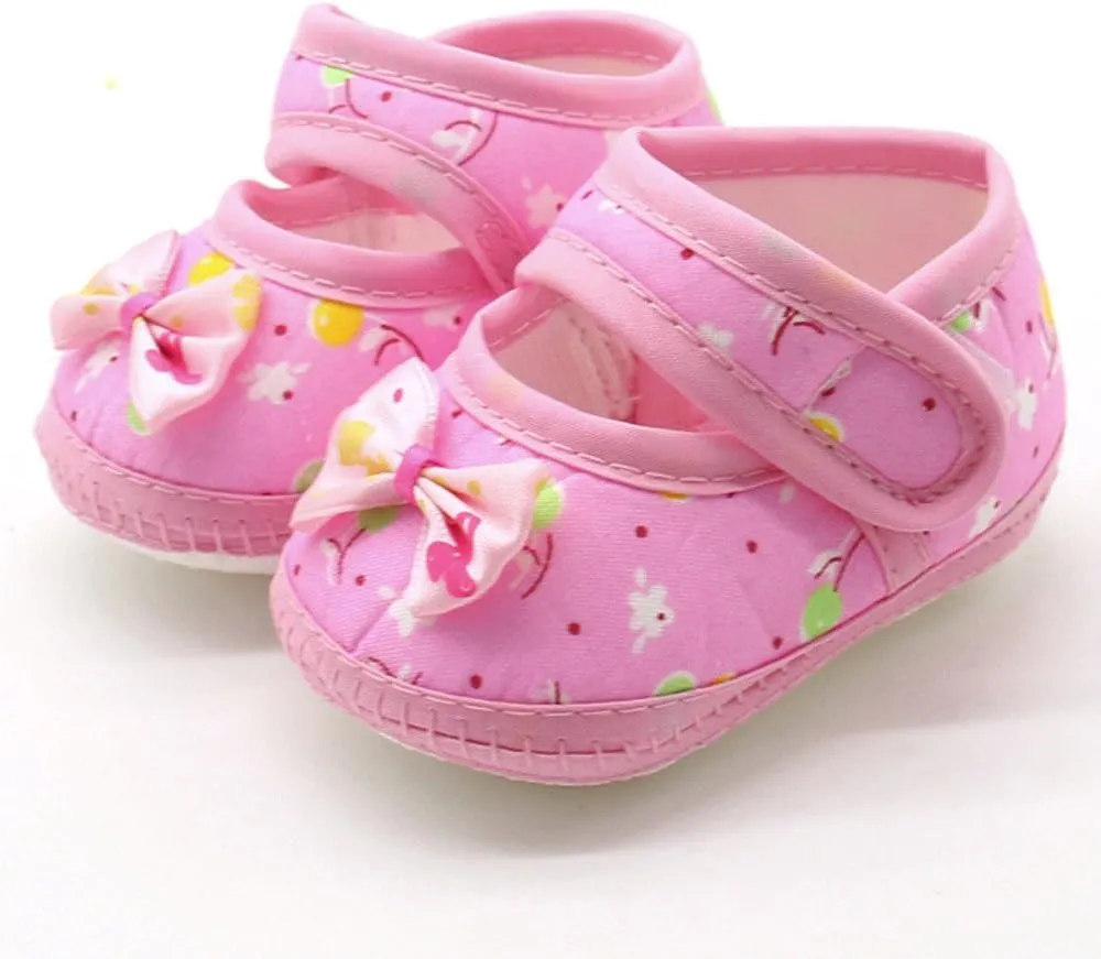 Kids Shoes Bow Girls Infant Shoes Baby Soft Sole Casual Warm Prewalker Baby Shoes Gifts