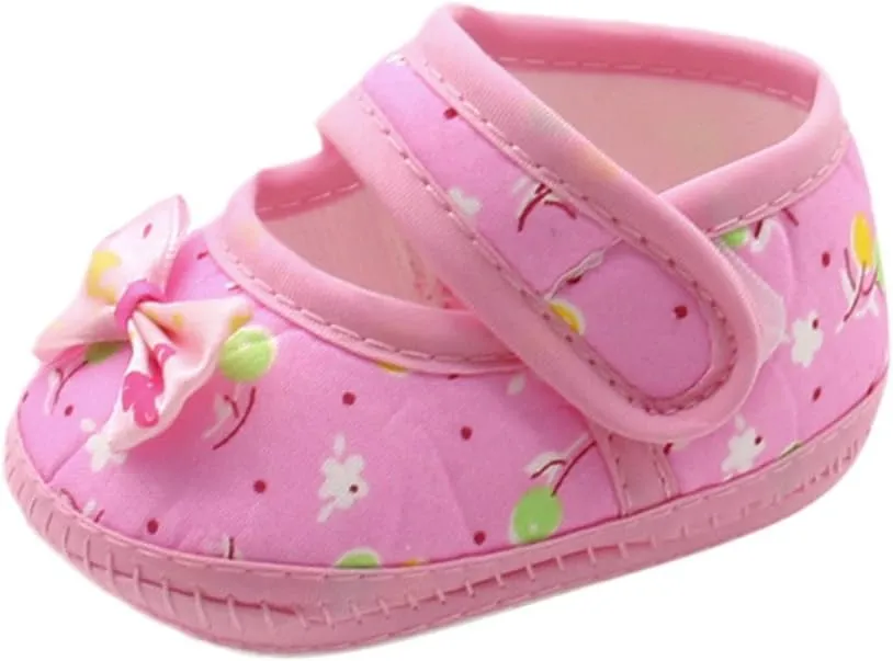 Kids Shoes Bow Girls Infant Shoes Baby Soft Sole Casual Warm Prewalker Baby Shoes Gifts