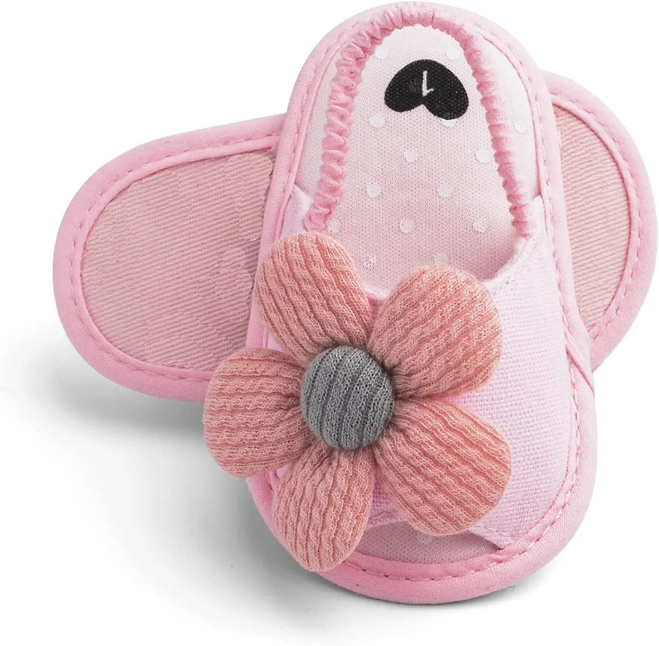 Kids Soft Sole Foot Warmer Sandals Baby Baby Leisure Flower Children's Sole Sun Toddler Soft Shoes Baby Shoes