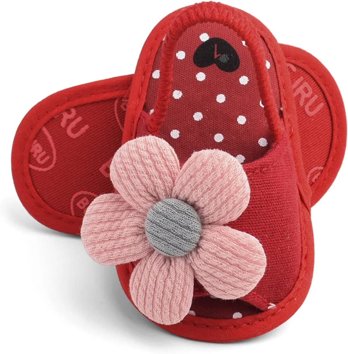 Kids Soft Sole Foot Warmer Sandals Baby Baby Leisure Flower Children's Sole Sun Toddler Soft Shoes Baby Shoes