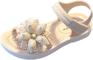 Kids Soft Sole Shoes Children Shoes Girls Sandals Summer Soft Sole Non Slip Comfortable Fashion Princess Shoes