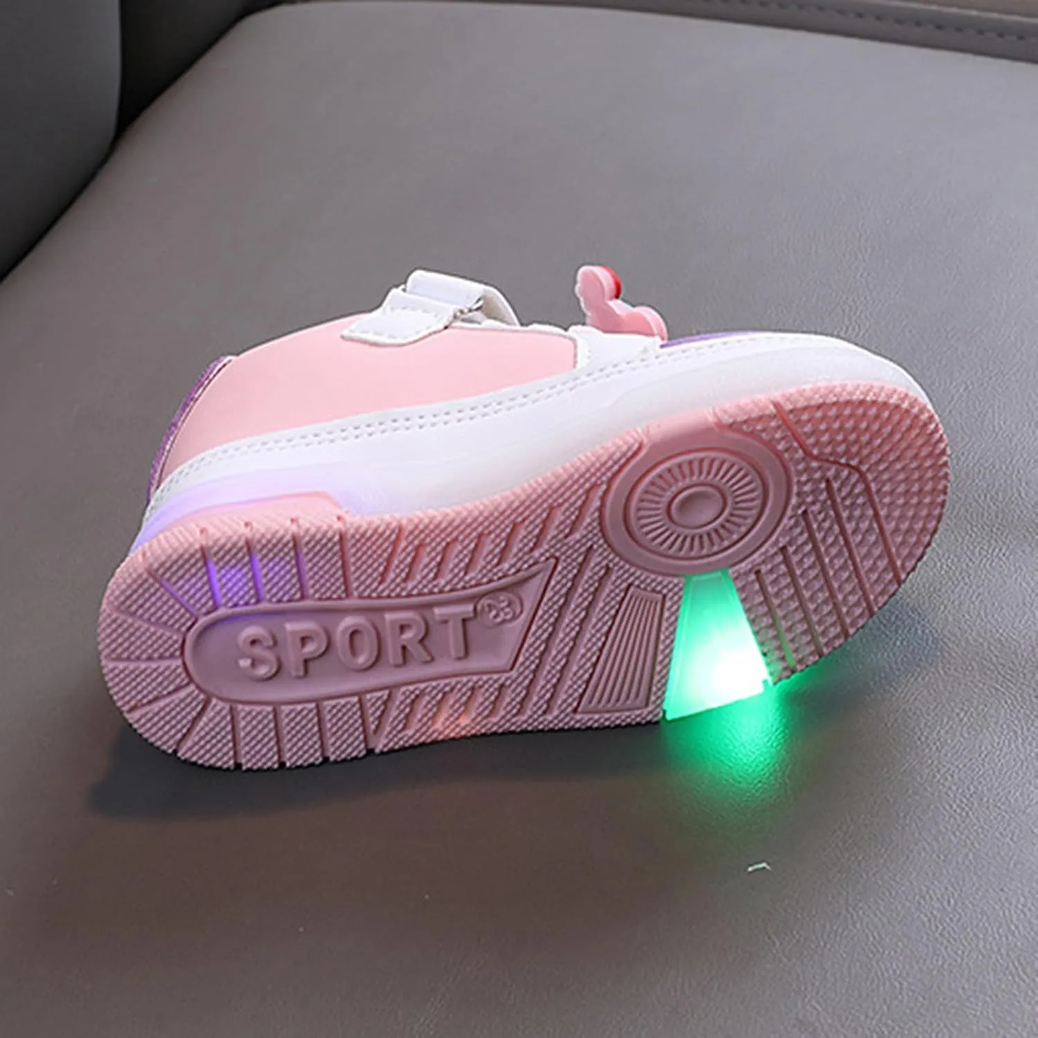 LED Shoes for Toddler Girls Boys and ittle Kids Light Up Bow New Cute Shoes Baby Children Casual Winter Warm Shoes